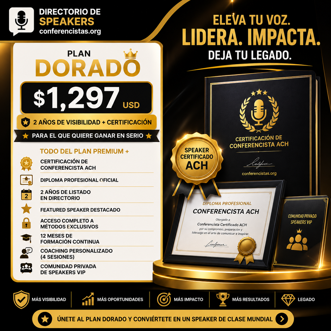 Plan Dorado conferencistas.org